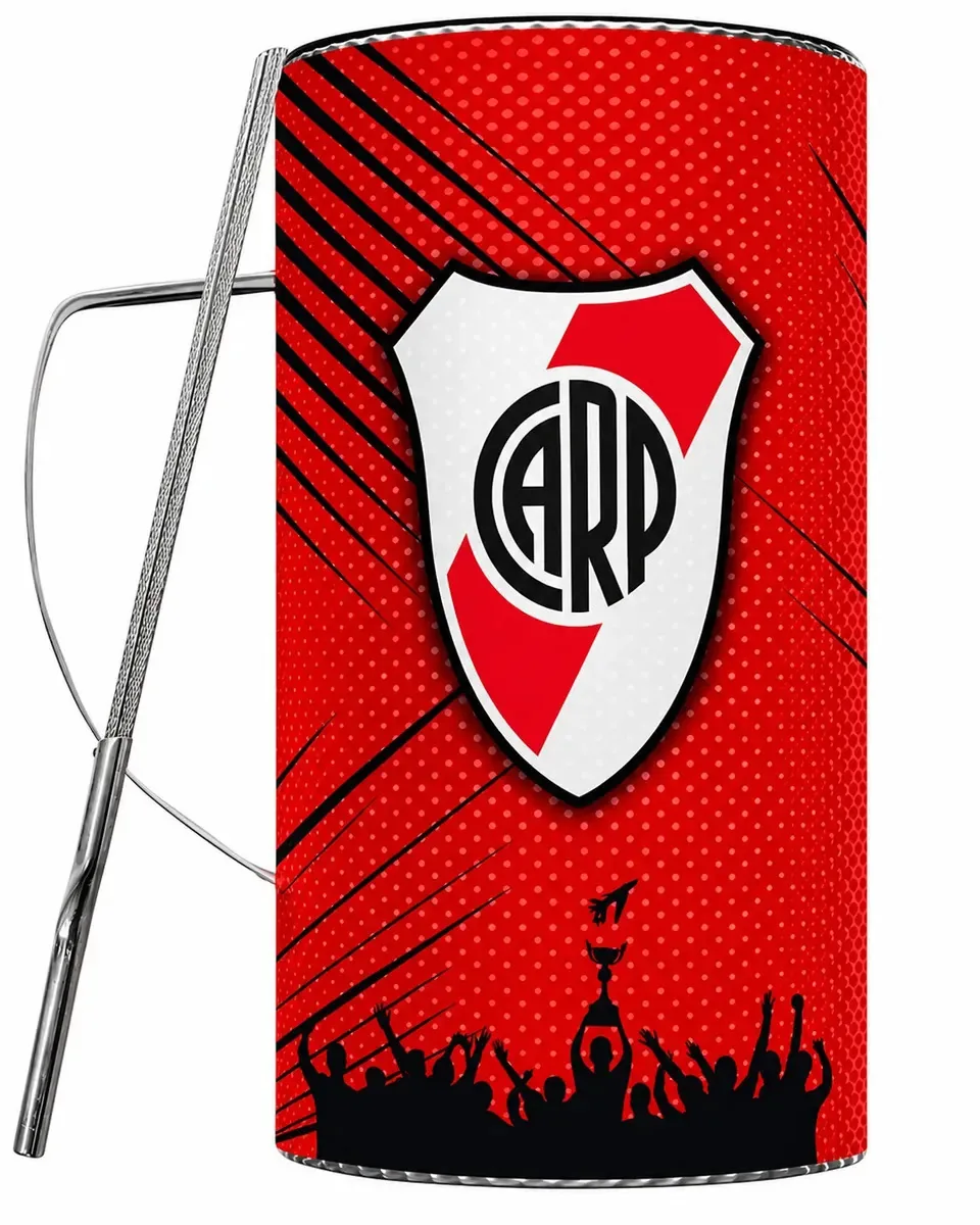 Copo raspador oficial personalizado Guiro River Plate Fernet Cumbia - G