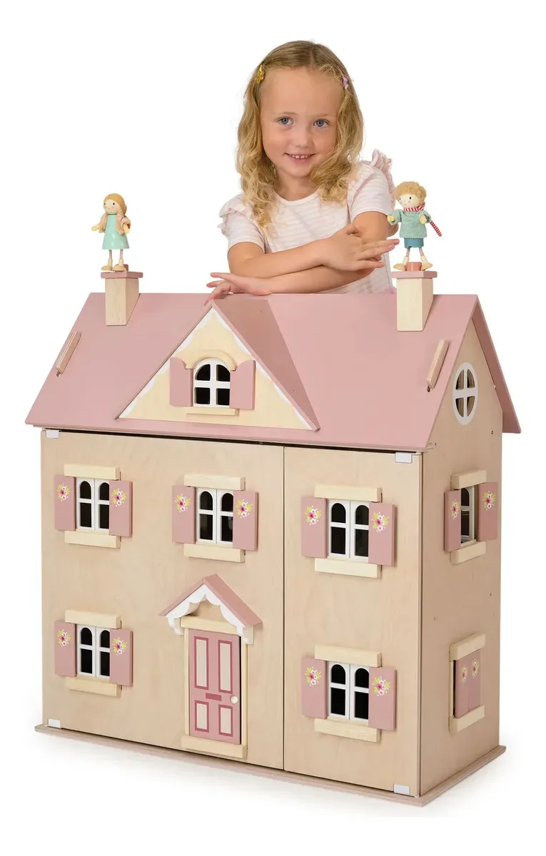 Casa de bonecas Tender Leaf Casa de bonecas TL8129 rosa