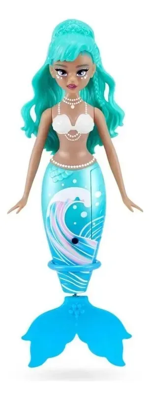 Sirenes De Sereia Pets Alive Magic Swimming 15cm Verde Claro Verde-claro
