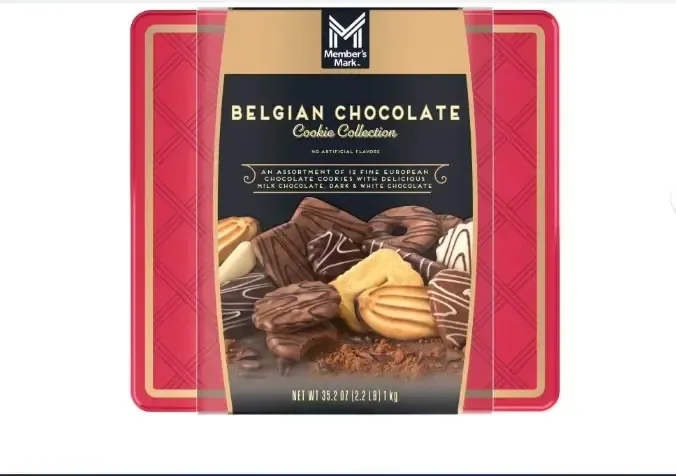 Biscoitos - Belgian Chocolate - Cookies Colletion 1kg