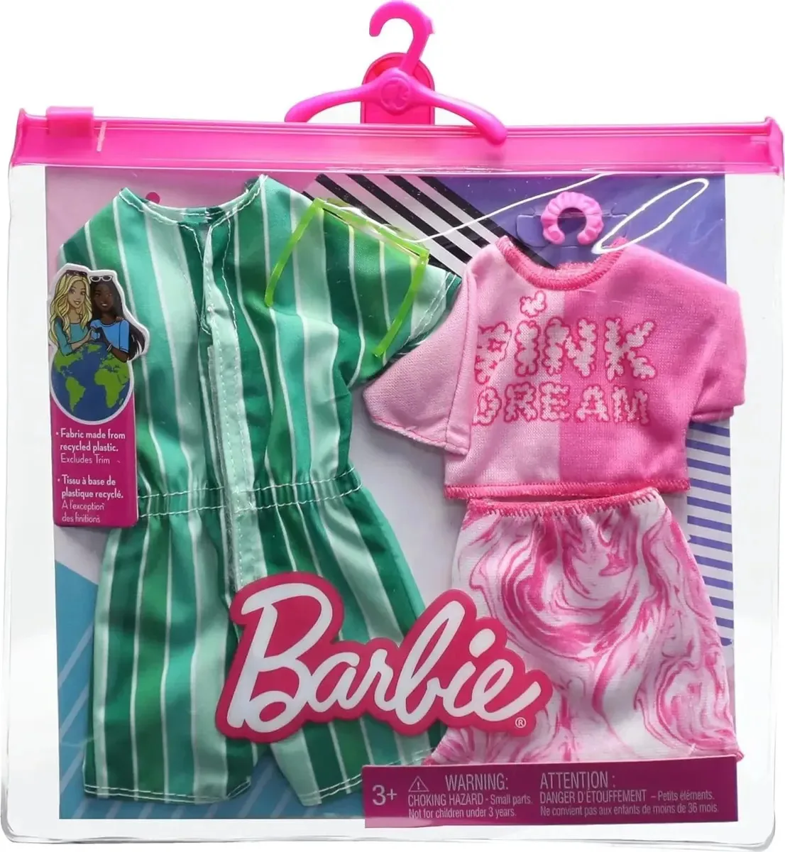 Barbie Ken Fashion Set: roupas, acessórios e óculos