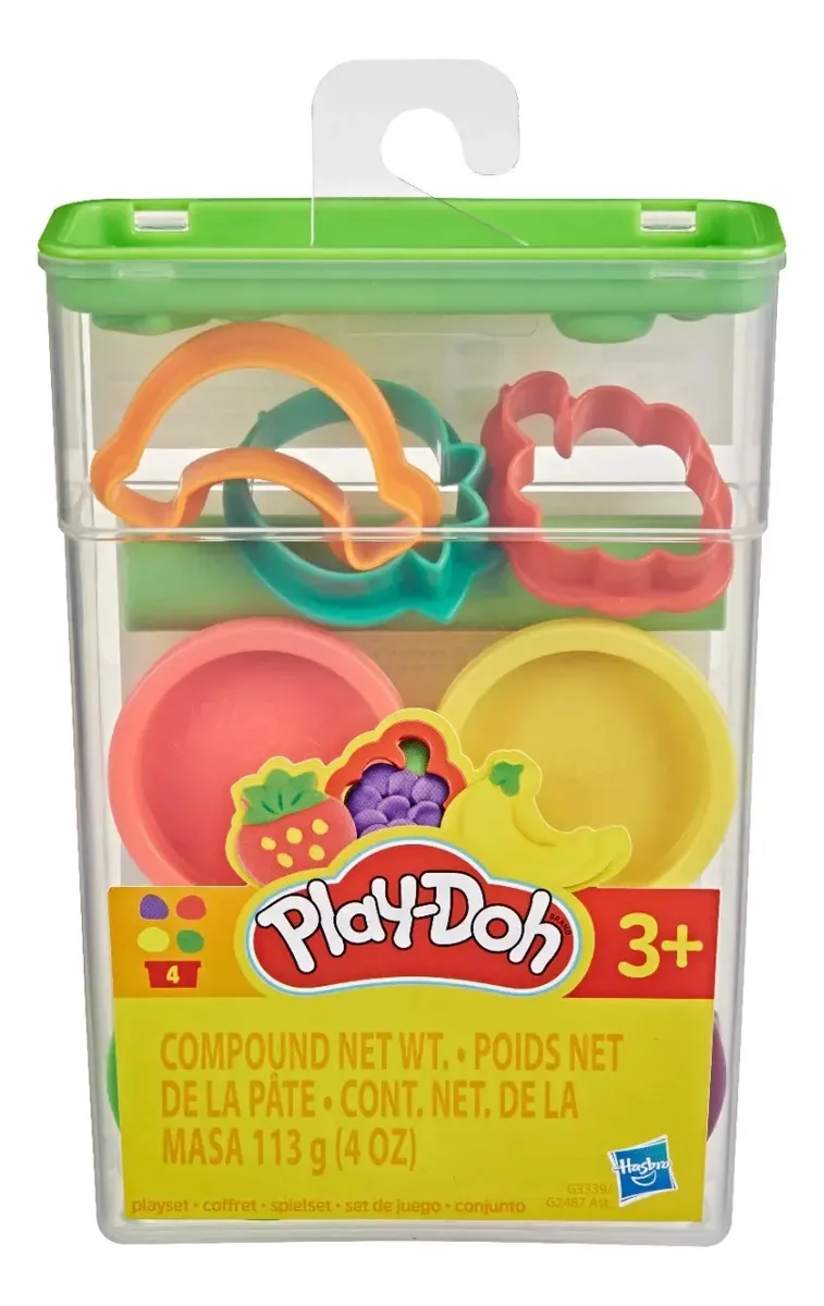 Conjunto Massinha De Modelar Frutas 259g Unidade Multicolorido Play-Doh