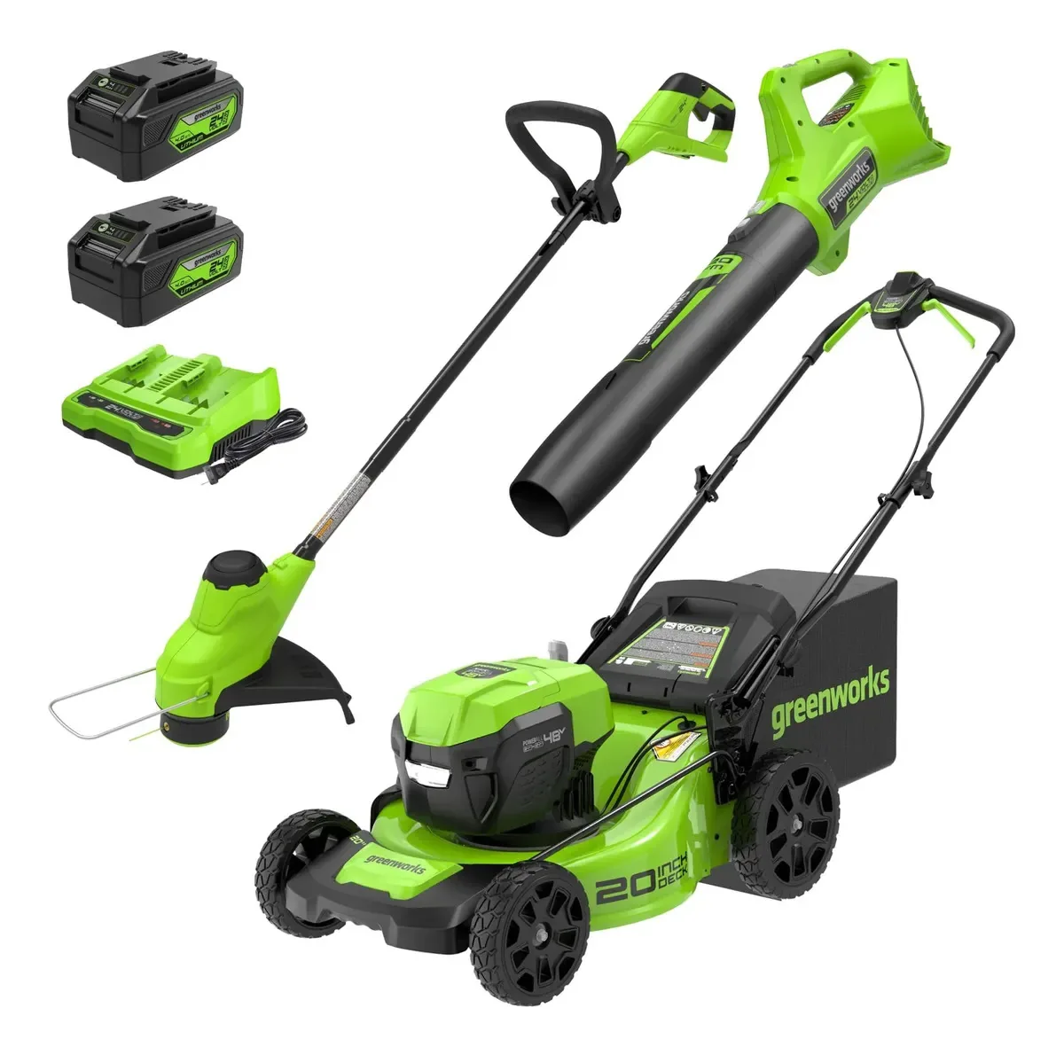 Cortador de grama sem fio sem escova Greenworks 48V