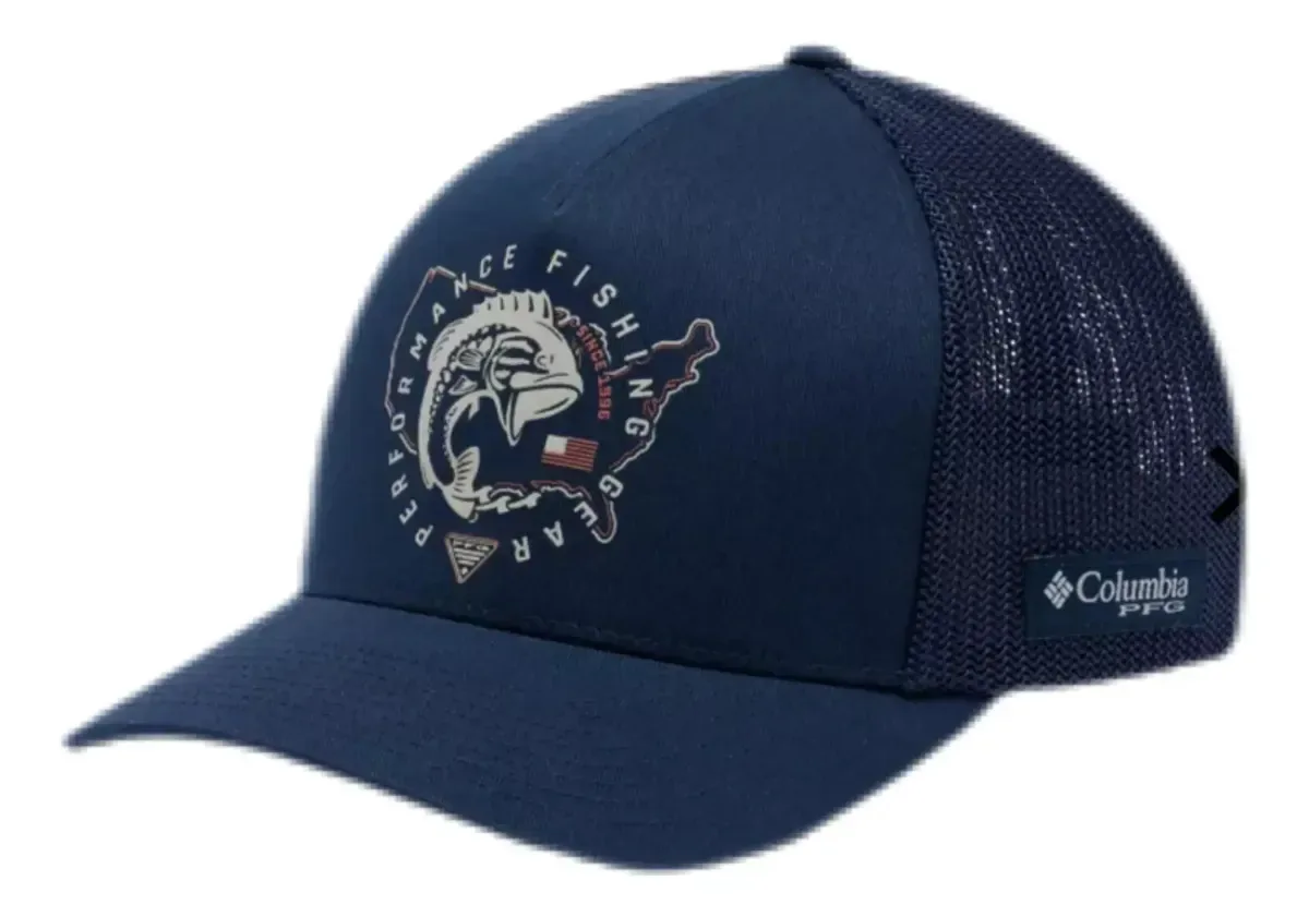 Bonés Columbia, modelos diferentes, cor azul Columbia 1 tamanho S/m