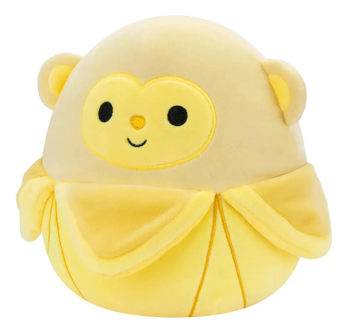 Macacão de banana Squishmallows Pierogi Banana Monkey de 20 cm