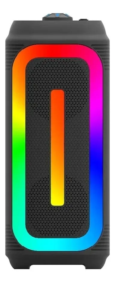 Caixa Som Bluetooth Rgb Portátil Tws Usb Led