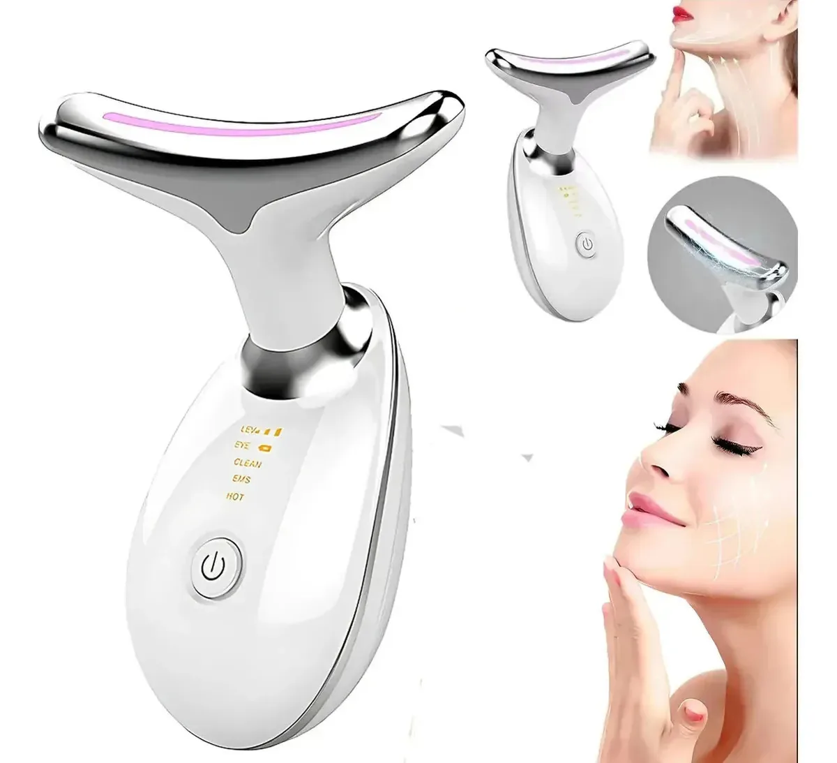 Dtup Massageador Facial Corrente elétrica - Branco