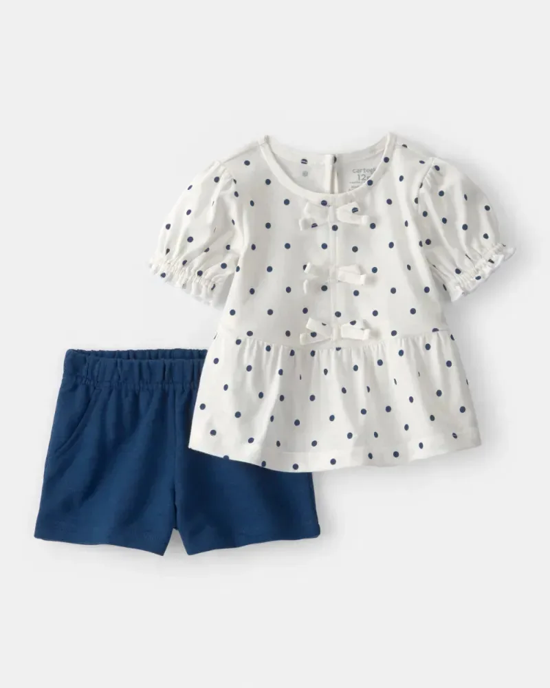 Conjunto de 2 blusas de bebê 1u572210 Carters® Multicolor 24m