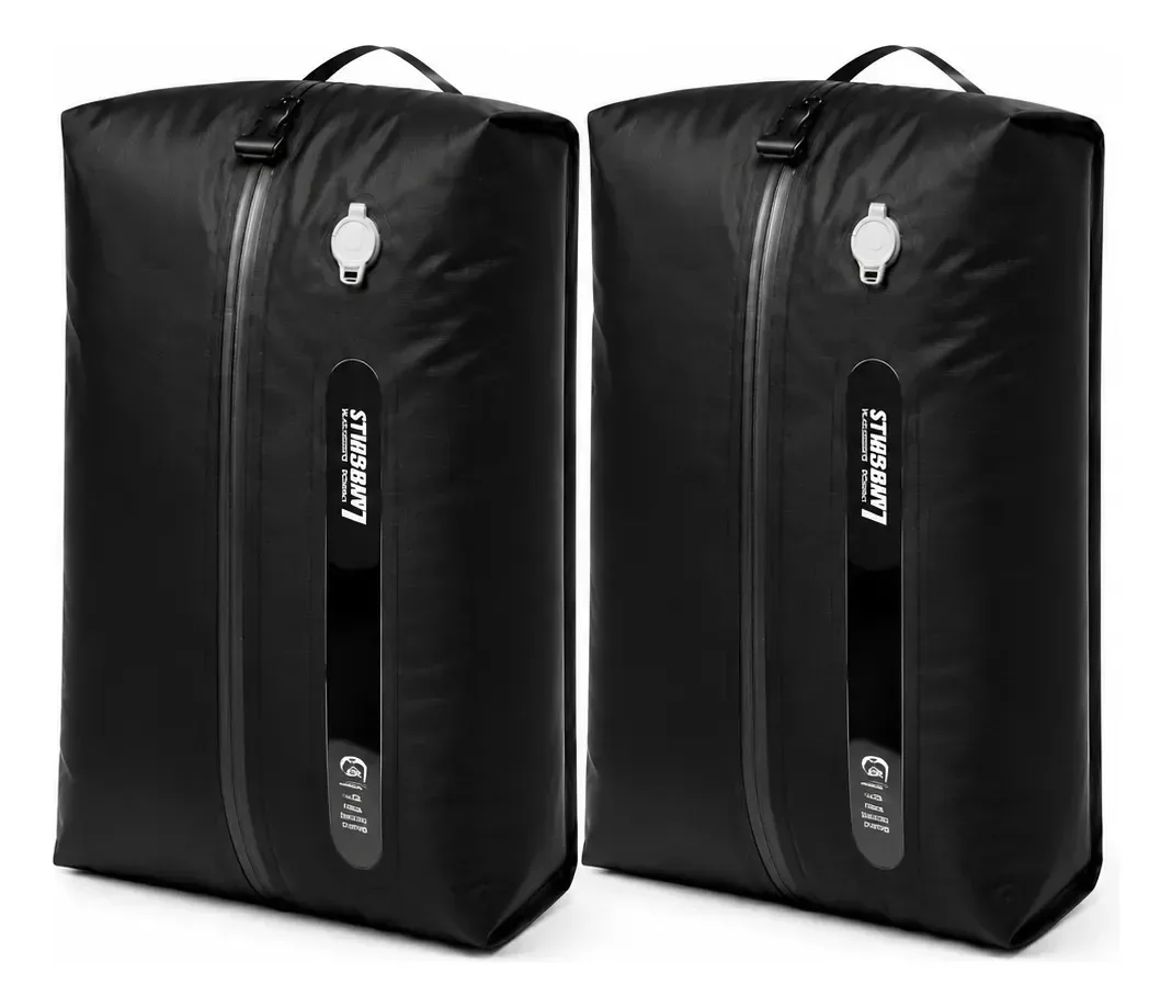 Kit 2 Saco A Vácuo Roupas Organizador Mala Viagem Economia E