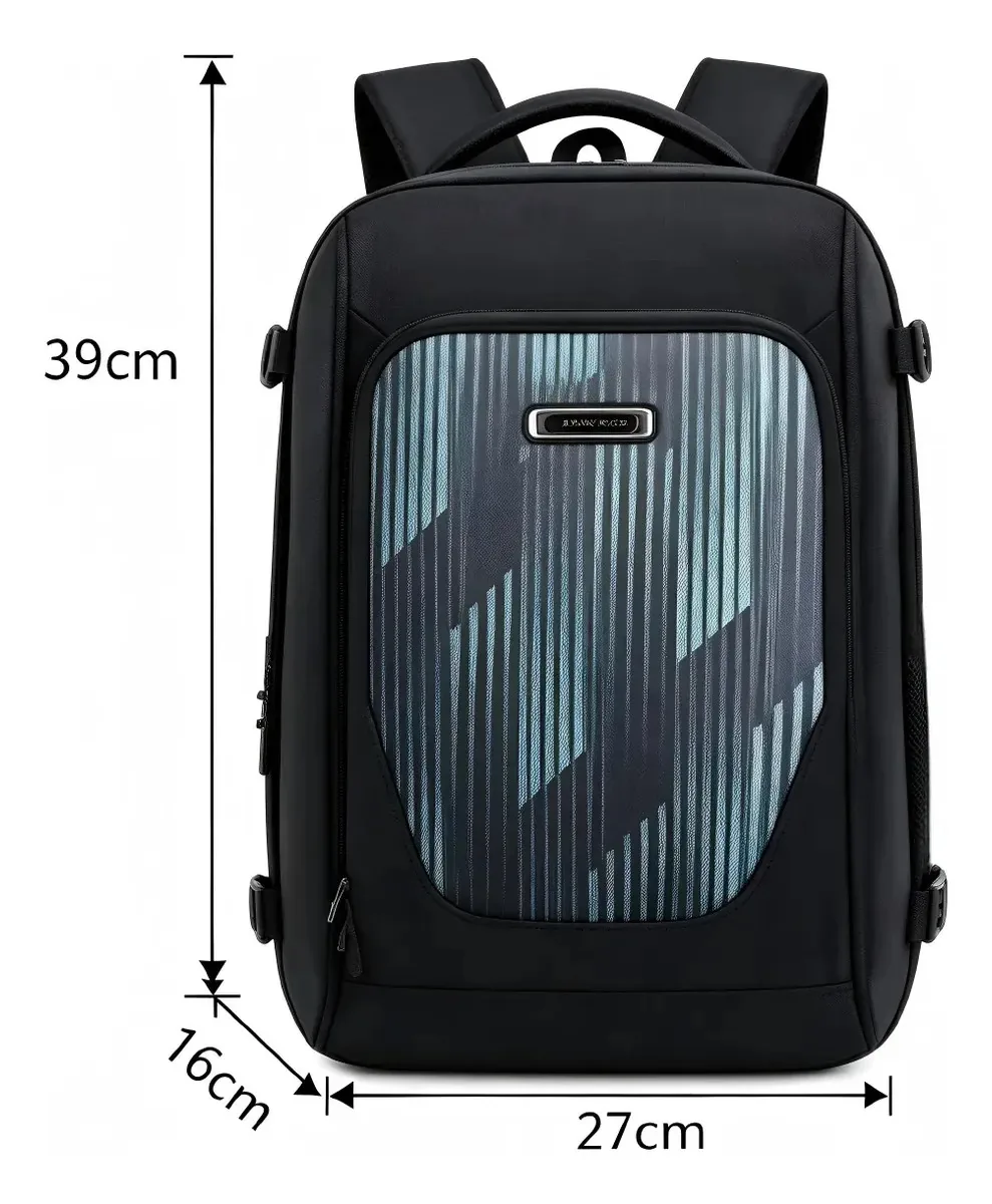Mochila Grande Cmalas E Bolsas Mochila Viagem Malas E Bolsas Preto