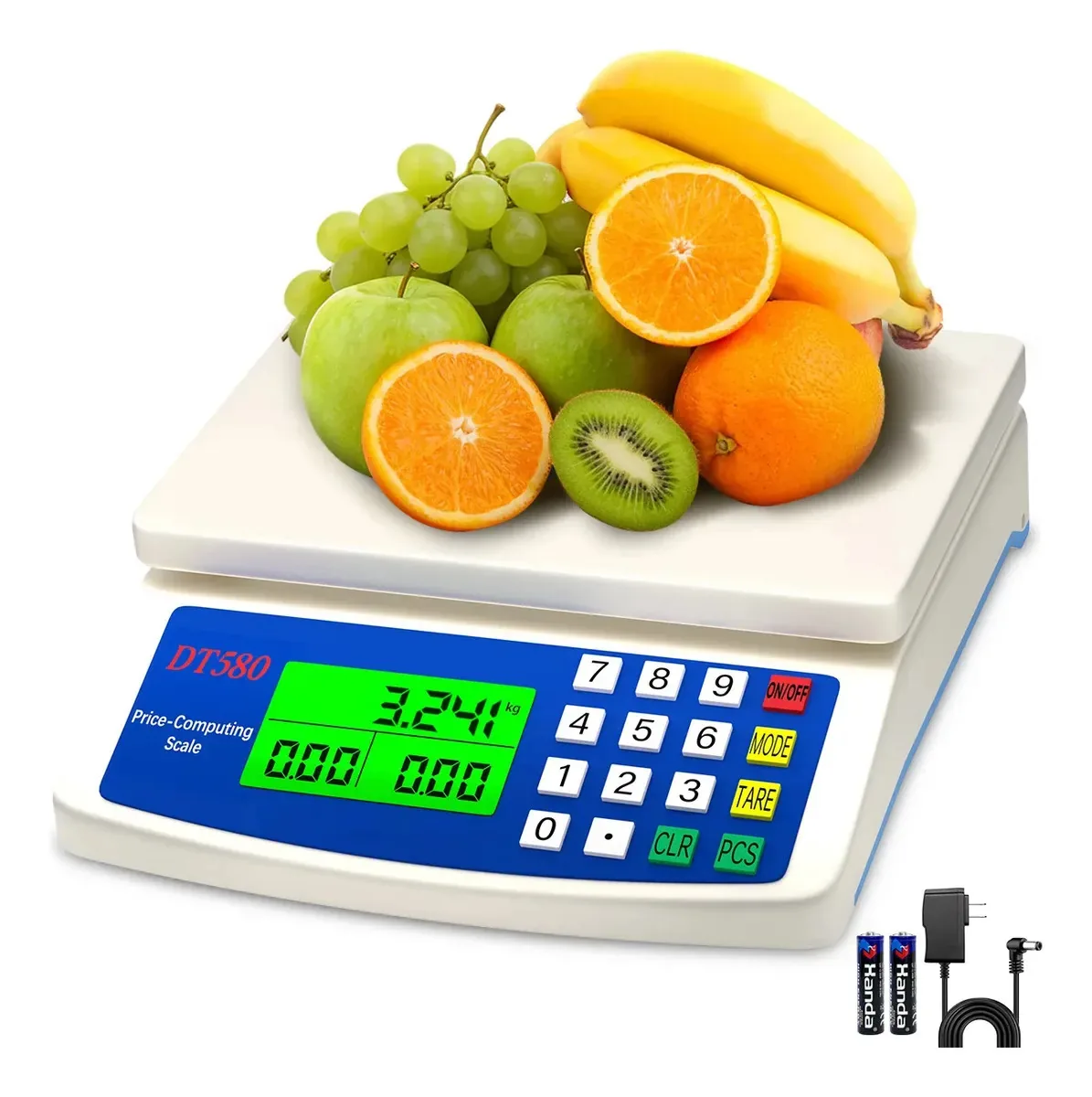 Balança digital Zenoia Comercial 30kg Branca