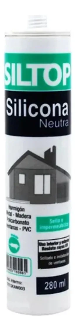 Silicone transparente 280ml