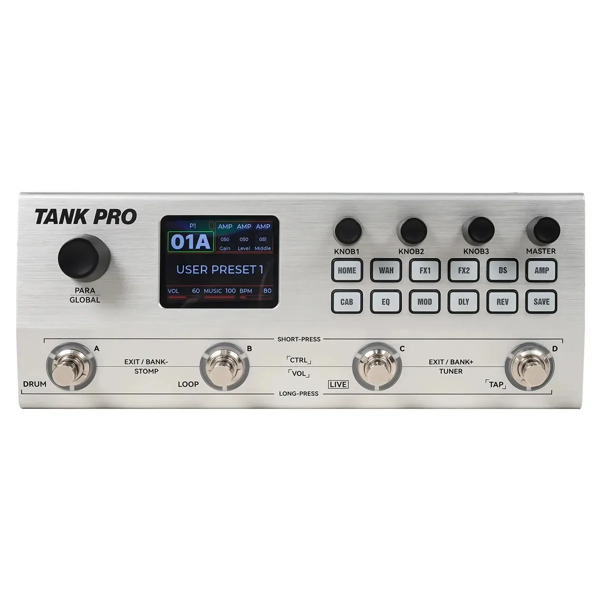 Tanque TUOMO M-VAVE Pro Silver