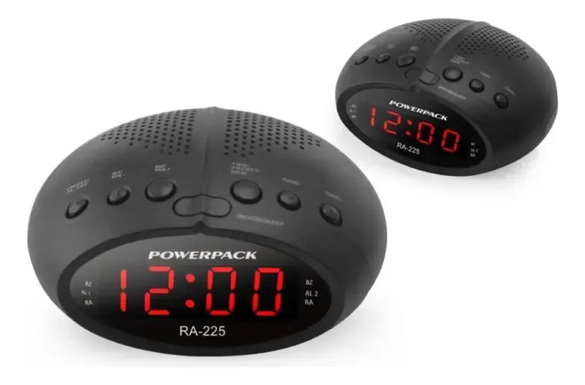 Rádio Relogio Powerpack Ra 225 Am/fm