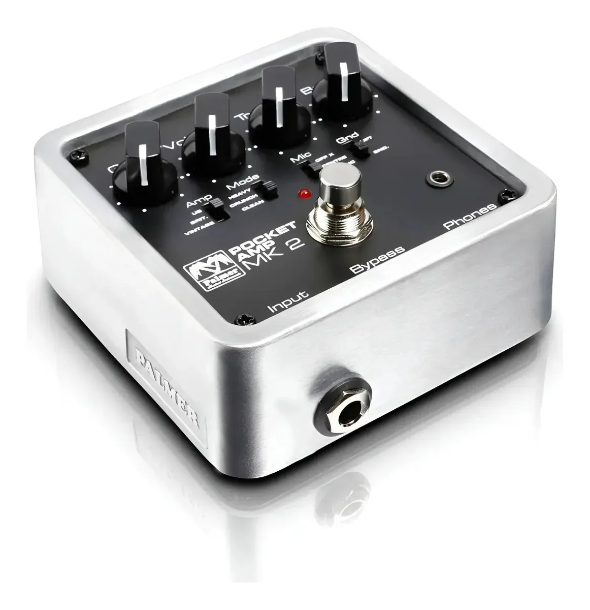 Pré-amplificador de guitarra com distorção e emulação