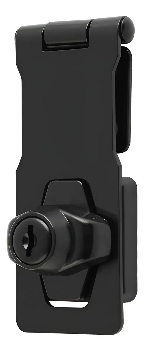Fechadura de segurança com chave para portas e preto