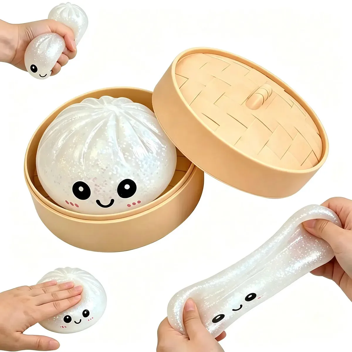 Brinquedo anti-stress em forma de empanada