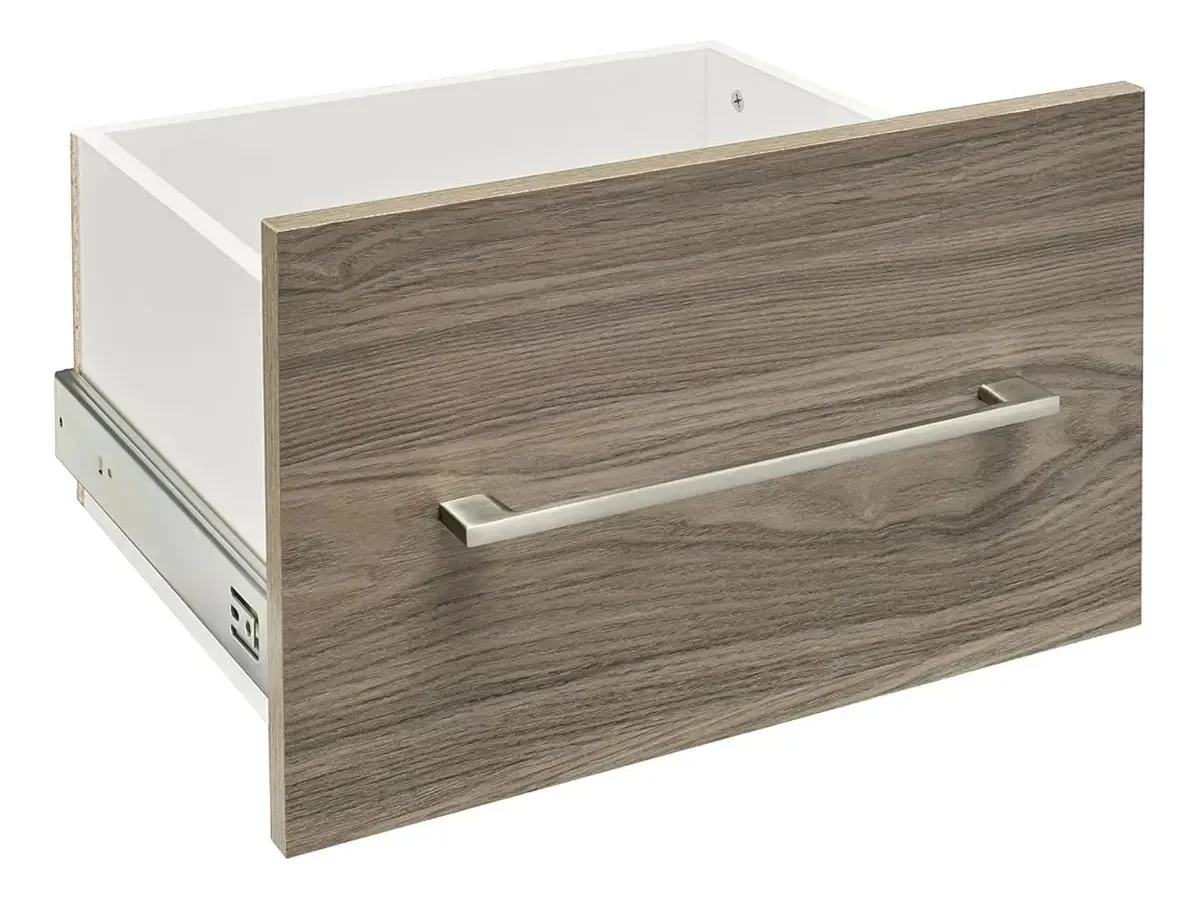 Cubículo multiuso para armazenamento e decoração cinza