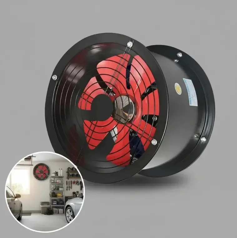 Extrator de janelas industrial de 12" e 6 polegadas para sistema HVAC