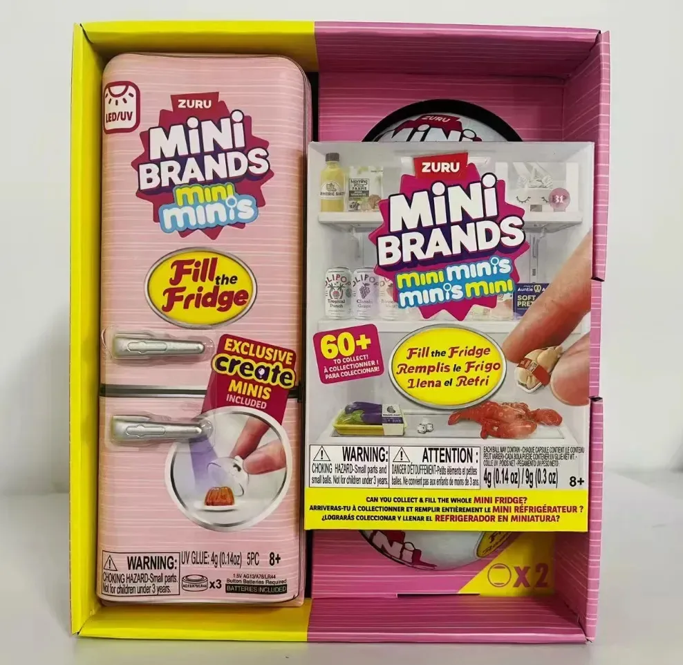 Ggbmini Brands - Kit De Geladeira Playset +2 Bolas