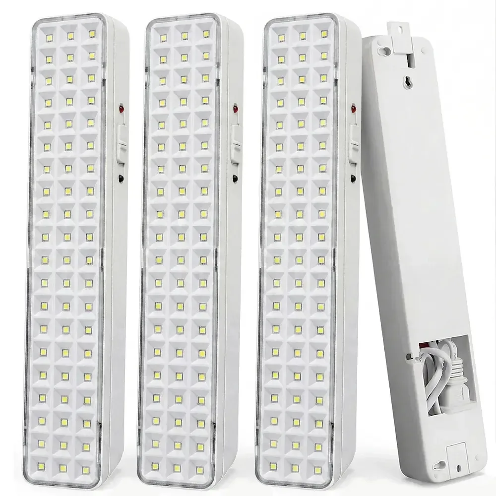 Lâmpada de emergência recarregável GIEVULEO 3oz 60 Leds