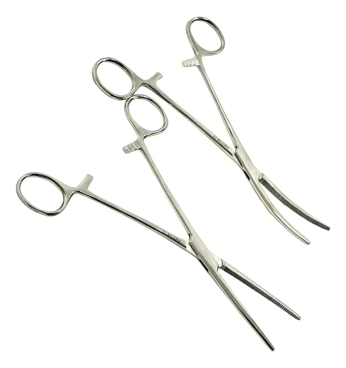 Pinças hemostáticas de aço inoxidável para enfermeiras