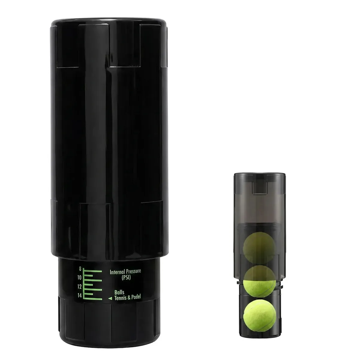 Protetor Da Bola Do Tênis Pressurizador Tennis Padel Bolinha Cor Preto CELYON MWT-008