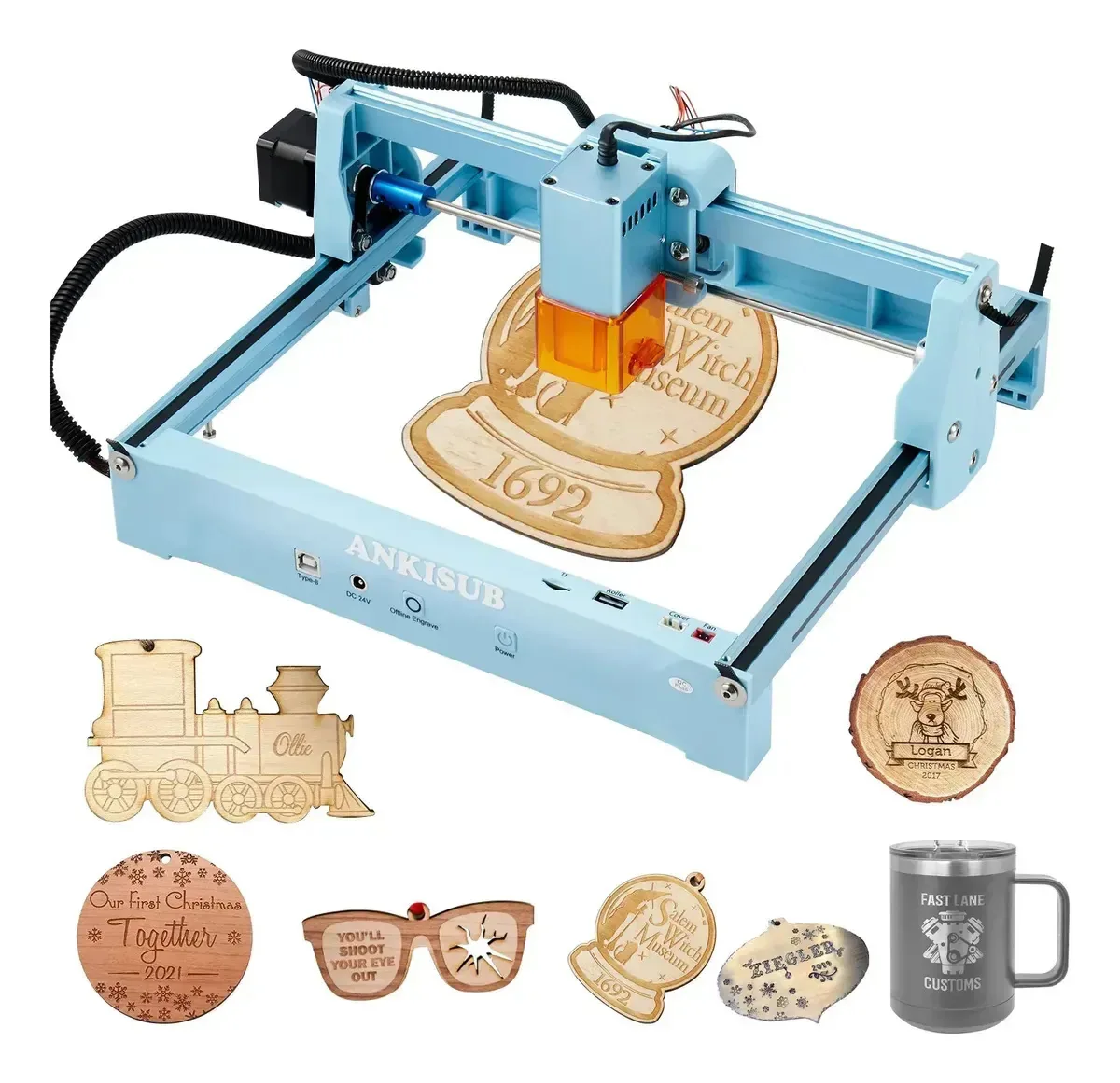Máquina de gravação a laser Mecolor L4 3w 150*200mm