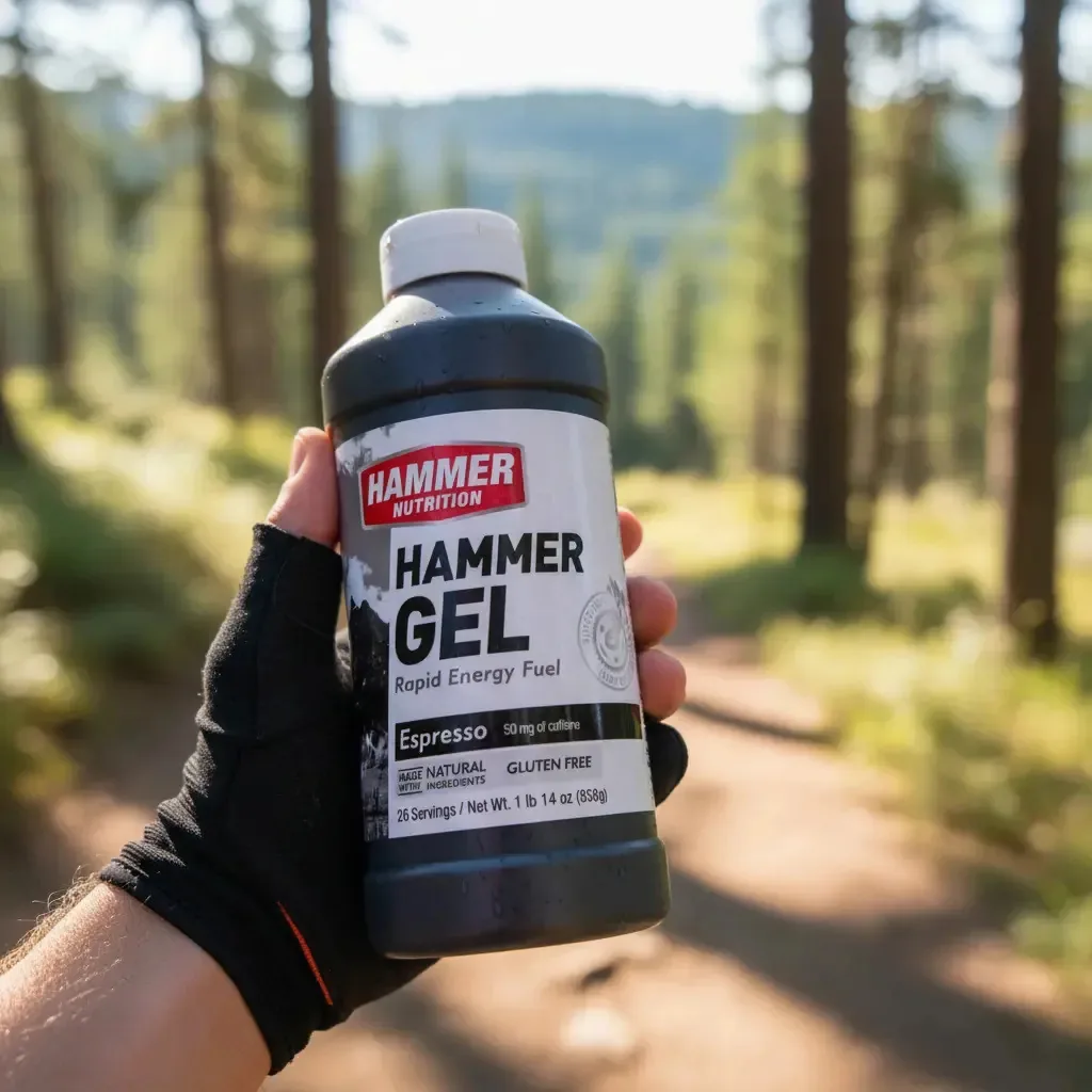 Frasco de gel Hammer Nutrition 26 Serviços de café expresso