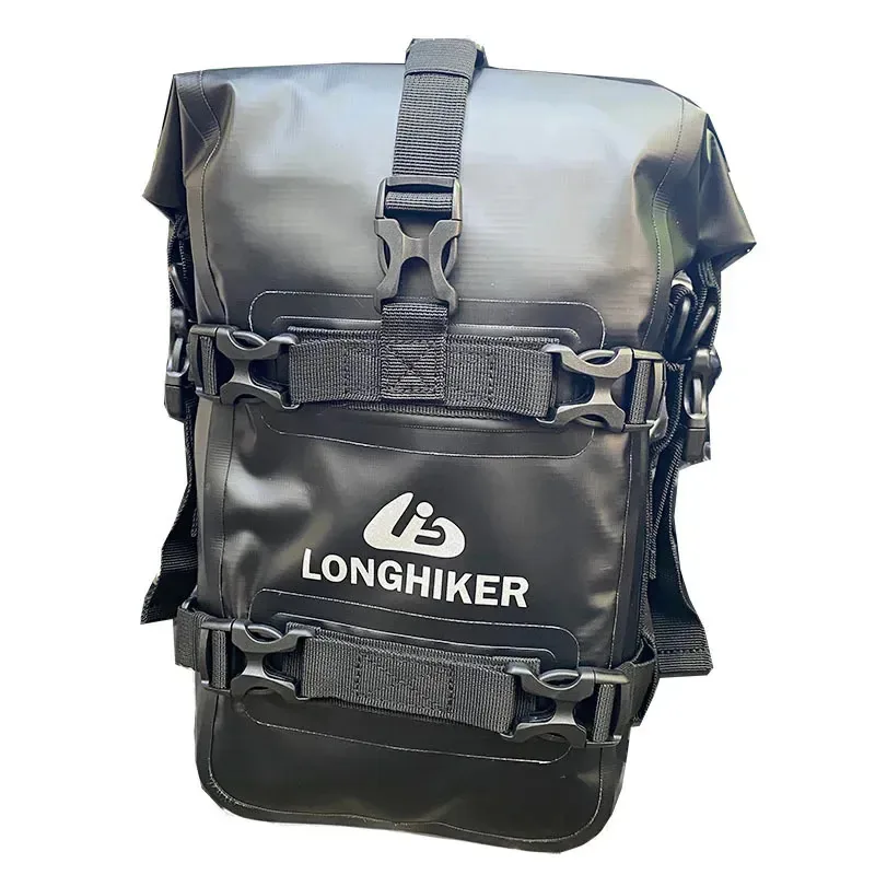 Alforjes laterais de motocicleta, impermeáveis universais, 2 peças para motocicleta/carro/bicicleta/acampamento ao ar livre, alforjes laterais de motocicleta, impermeáveis universais, 2 peças para...
