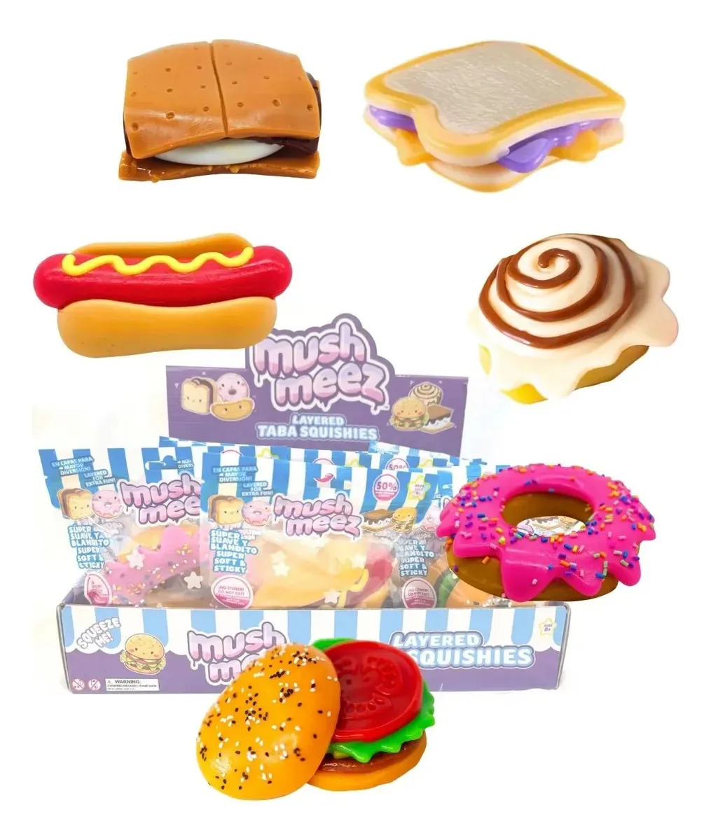 Squishies Food é capaz de combater o estresse de 10 cm