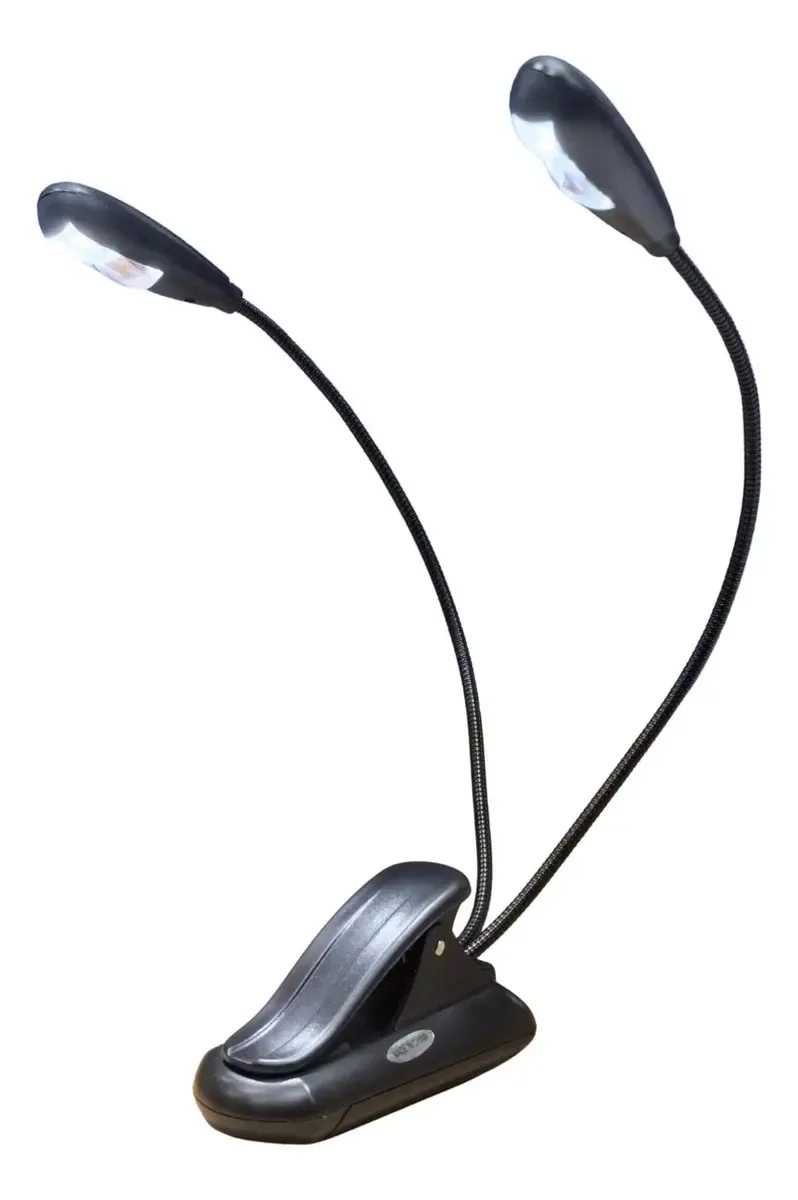 Lâmpada de partitura LED preta Soundking Sml200
