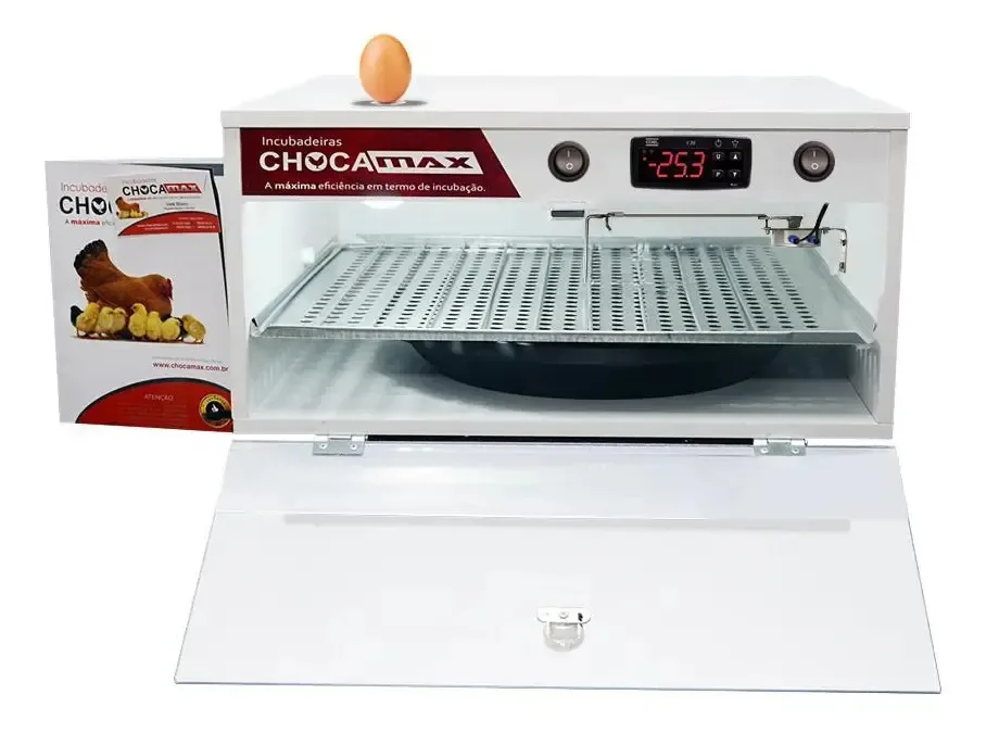 Chocadeira Ovoscópio 80/90 Ovos Galinha Automática 110 Volts