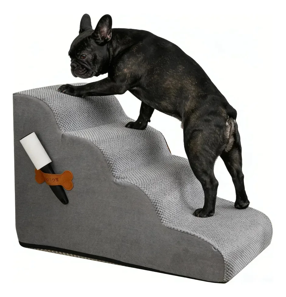 Sofá/cama antiderrapante Rampa 4 Escalones Perros