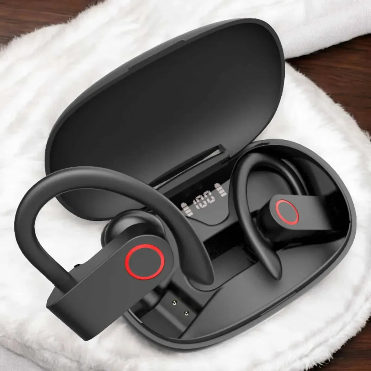 Fones de ouvido esportivos sem fio Fones de