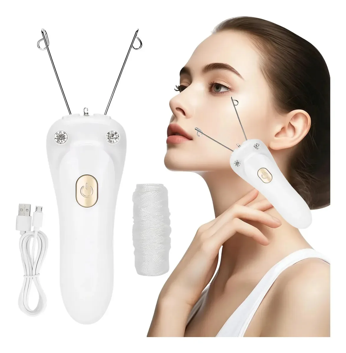 Dispositivo elétrico de depilação para mulheres, dispositivo elétrico de depilação, aparador de sobrancelhas, dispositivo de depilação facial, dispositivo de depilação para mulheres