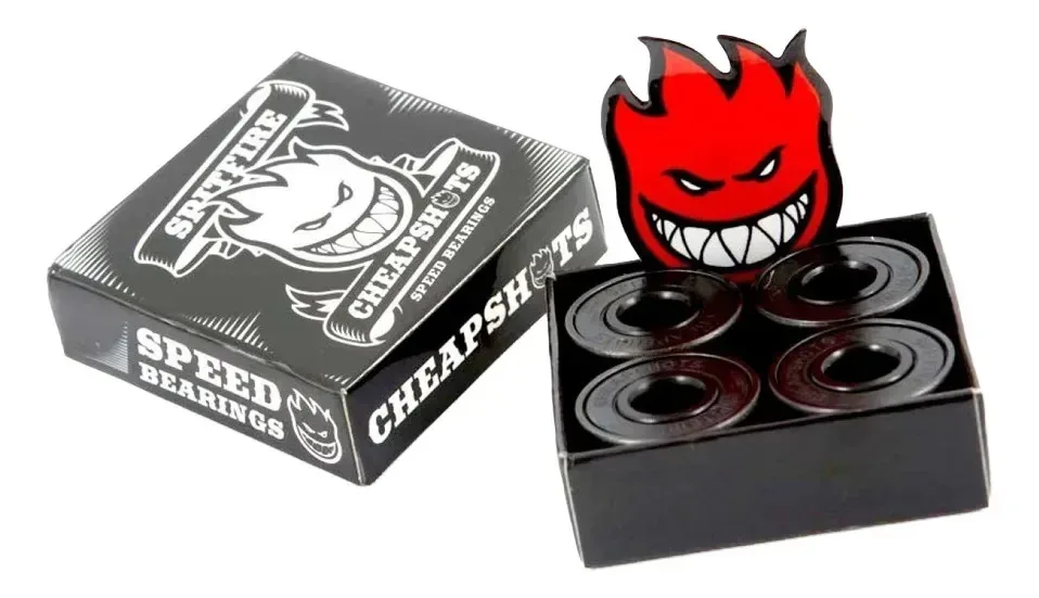 Rolamento De Skate Spitfire Cheapshot Preto