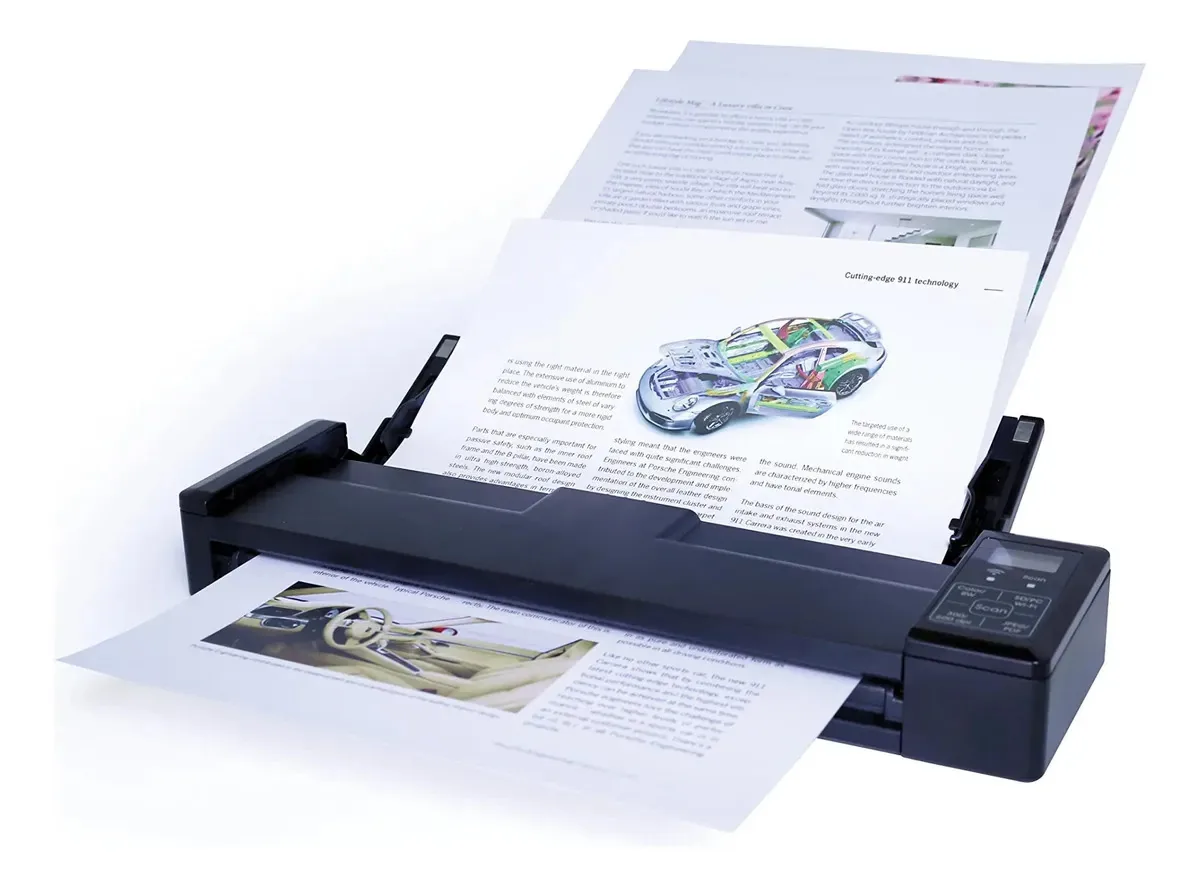 Scanner colorido portátil sem fio Iriscan Pro 3 com Wi-Fi