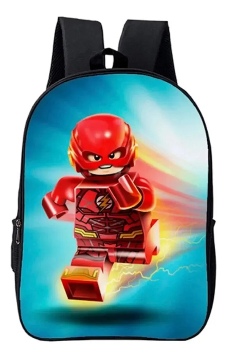 Mochila Bolsa Estampa Premium Brinquedos De Montar Lgg Cor Ms0278