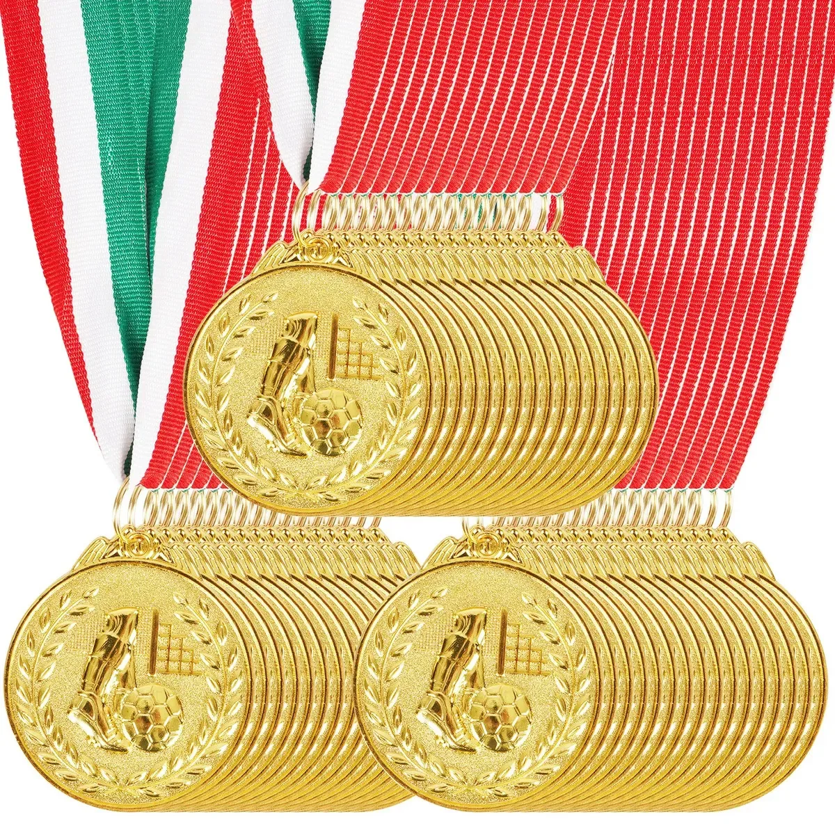 Medalhas Deportivas Metalica De Oro no Futebol