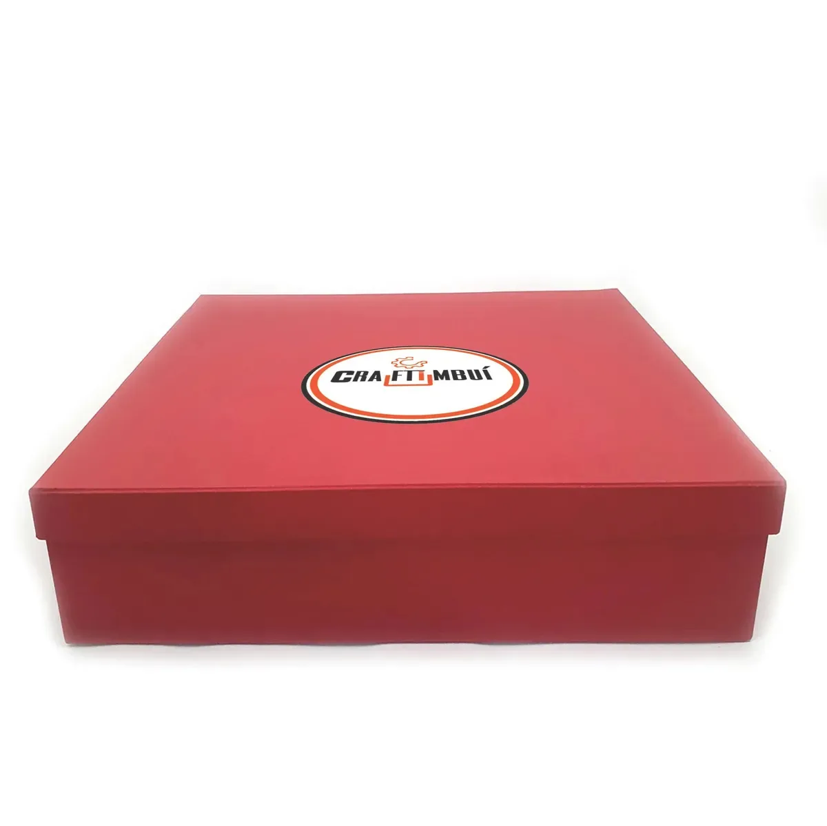 Caixa De Presente 30x30x5 Personalizada Logomarca Cartonada