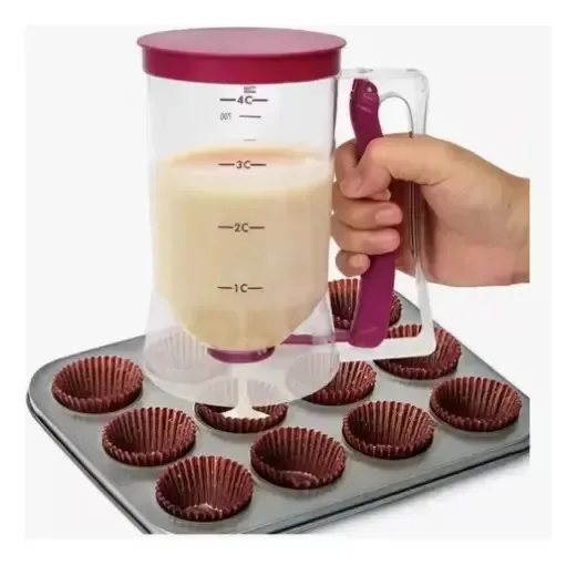 Dispensador de massa branco prático perfeito em forma de funil