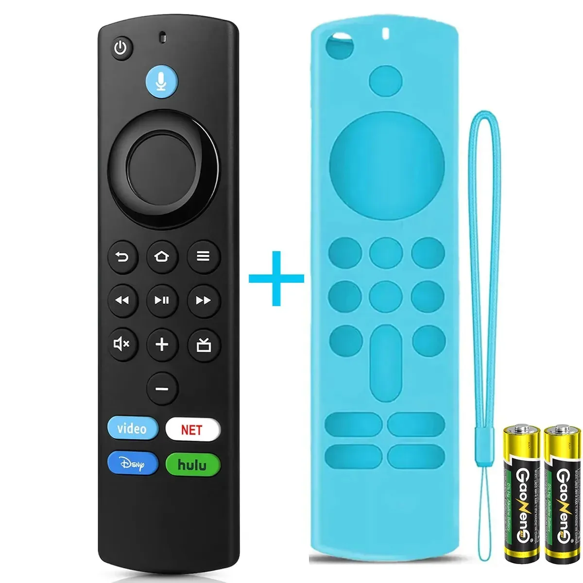 Controle remoto para Amazon Fire TV Stick 4K Lite Cube MAX compatível com Amazon Fire Smart TV s-tick (3a geração/2ª geração/Lite/4K/4K MAX)