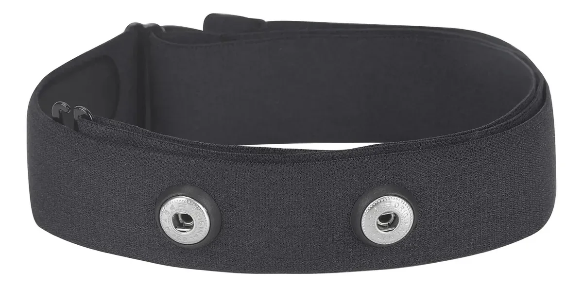Alça peitoral ajustável para monitor de frequência cardíaca (m, preta)