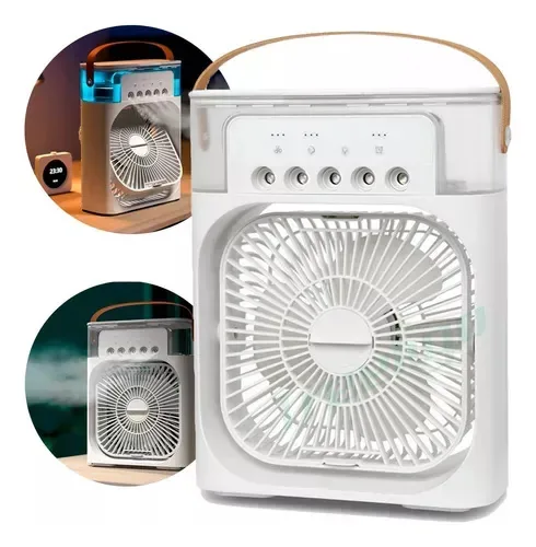 Mini Ar Condicionado Ventilador Umidificador Climatizador
