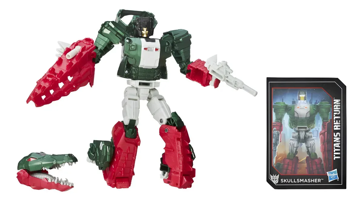Figuras de Transformers Generations Titans Return Grax & Skulls