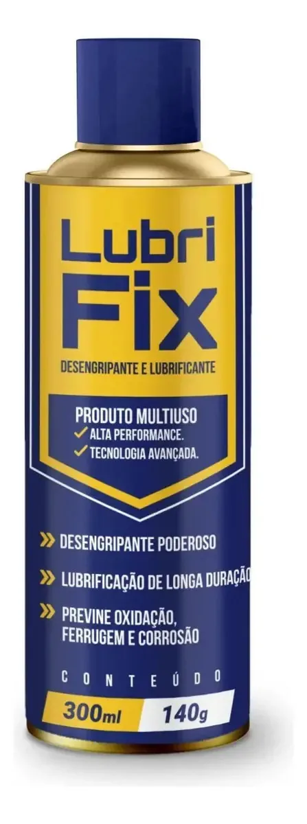 Óleo Desengripante E Lubrificante Lubrifix Spray Alta