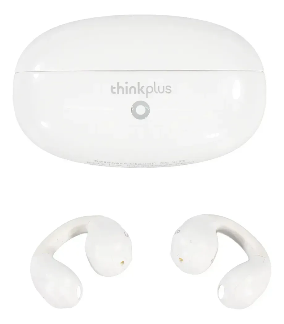 Fone de ouvido de condução inteligente Lenovo Bt V5 - branco