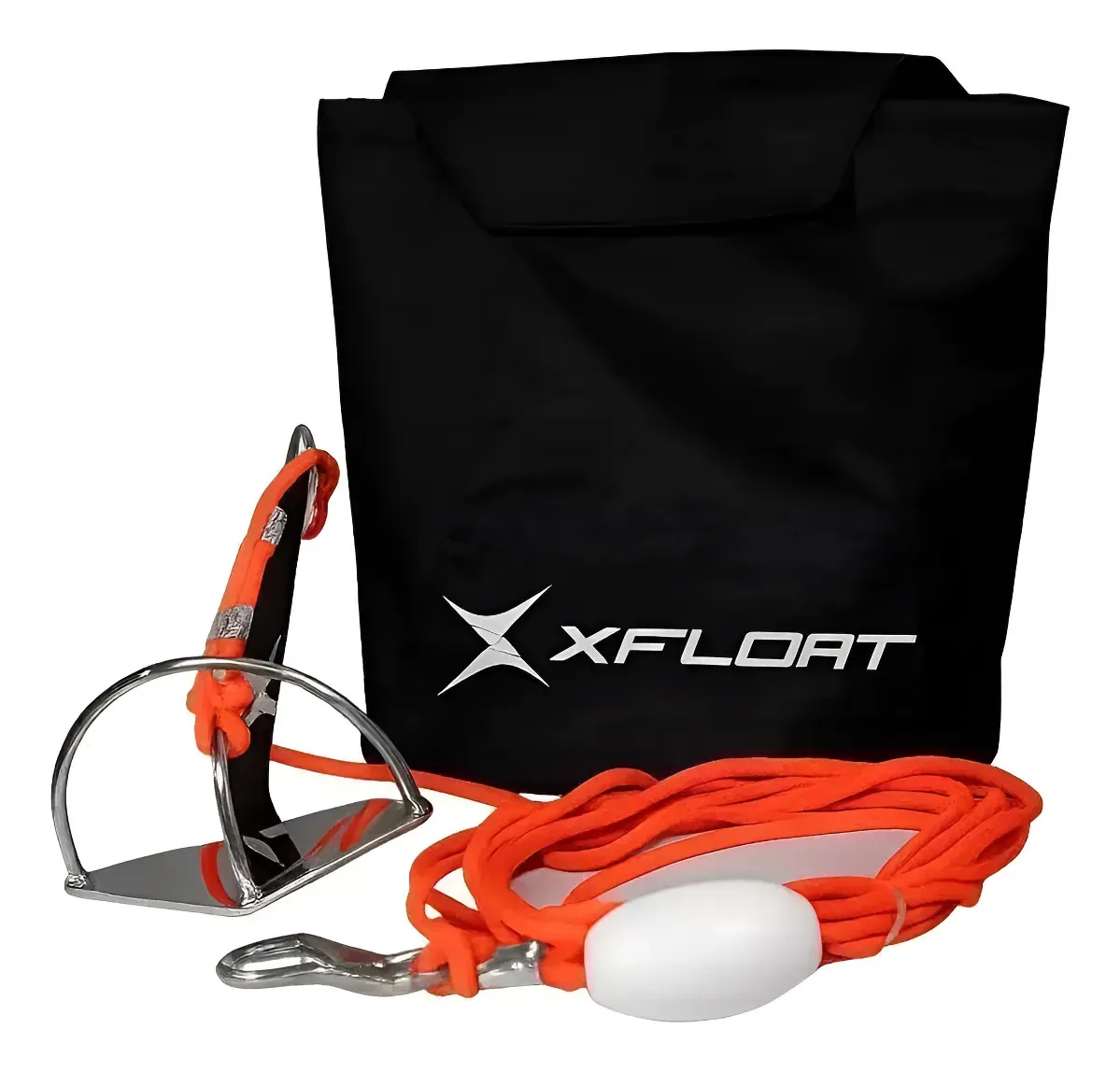Kit Ancora P/jet Ski Inox 1,6 Kg C/ Corda Sacola Xfloat