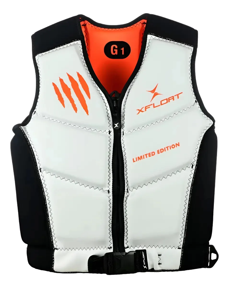 Colete Salva-vidas Homologado Xfloat Enzo 2.0 Branco Limited Tamanho EG2